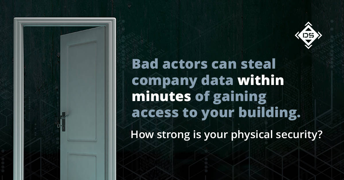 Bad actors can steal company data within minutes of gaining access to your building, how strong is your physical security, digital silence blog post article