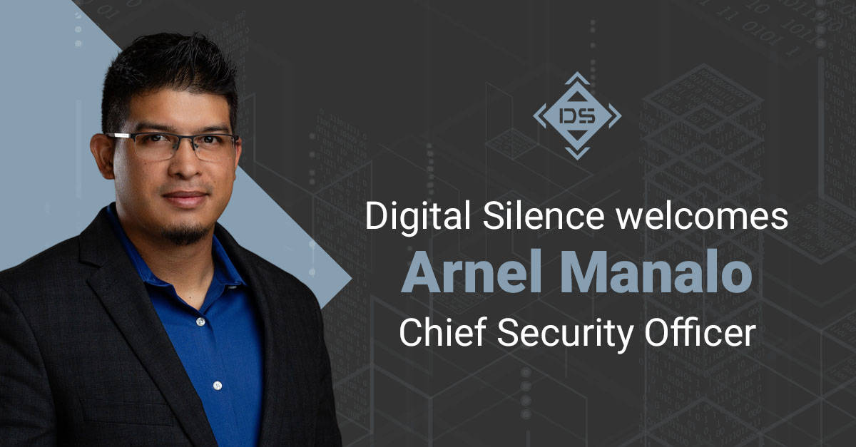 Arnel Manalo Joins Digital Silence as Chief Security Officer